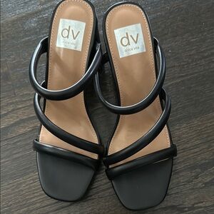 Dolce Vita Black Strappy Sandals